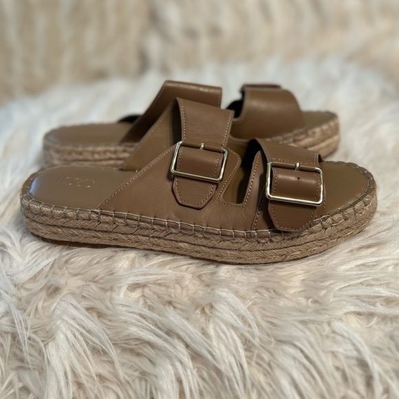 LOGO by Lori Goldstein Shoes - LOGO Lindsay Tan Espadrille Sandals, Women’s 9